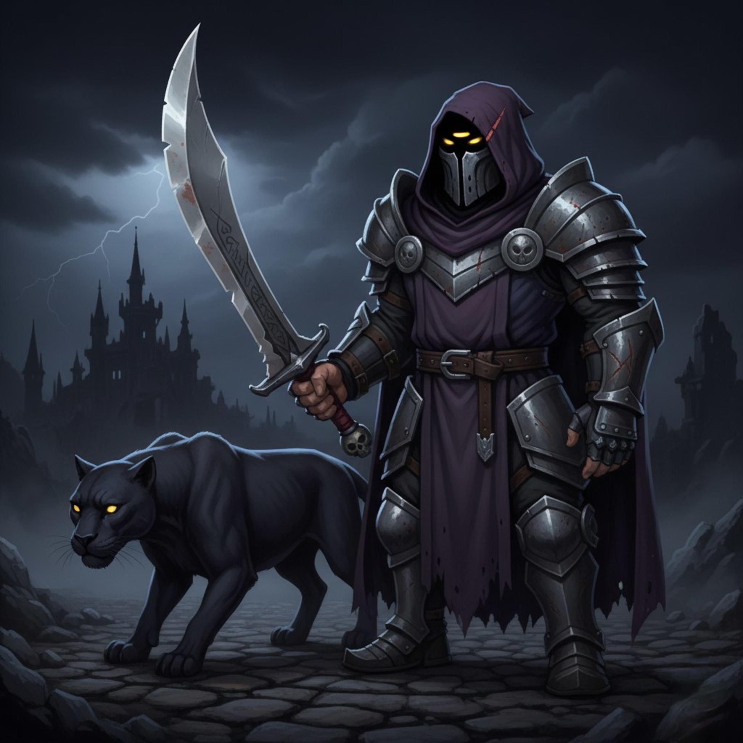 A Hero in darkness, A Villain in light