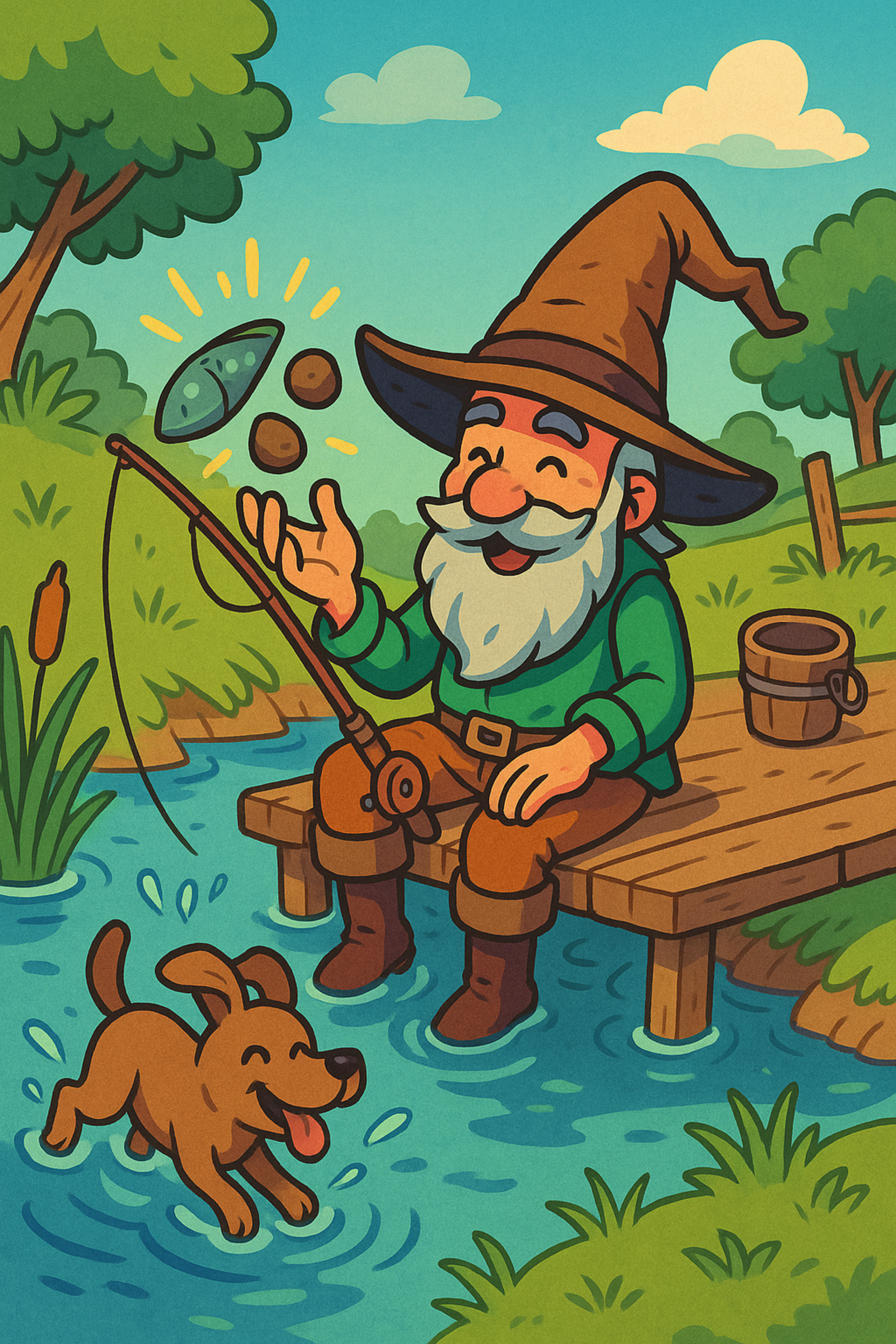 Fishing in the Creek