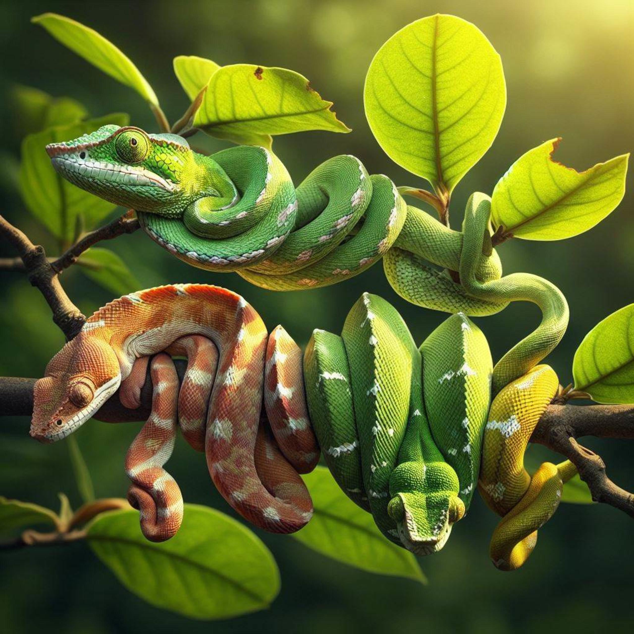 Chameleon Snakes