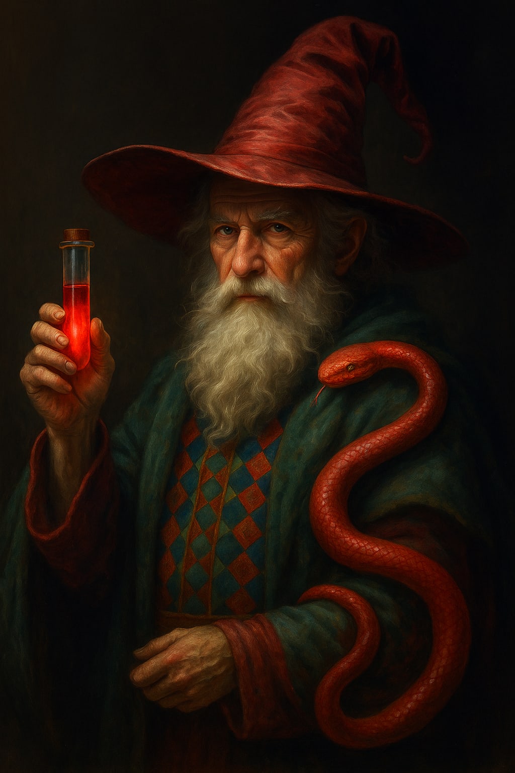 The Crimson Shadow of the Villa