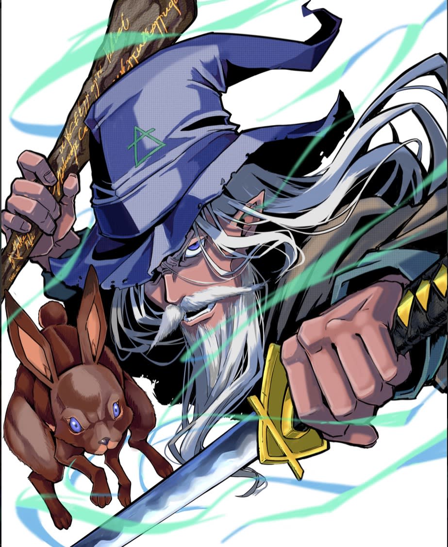 Sorcerer Hadrien of the Hills and Rogue 