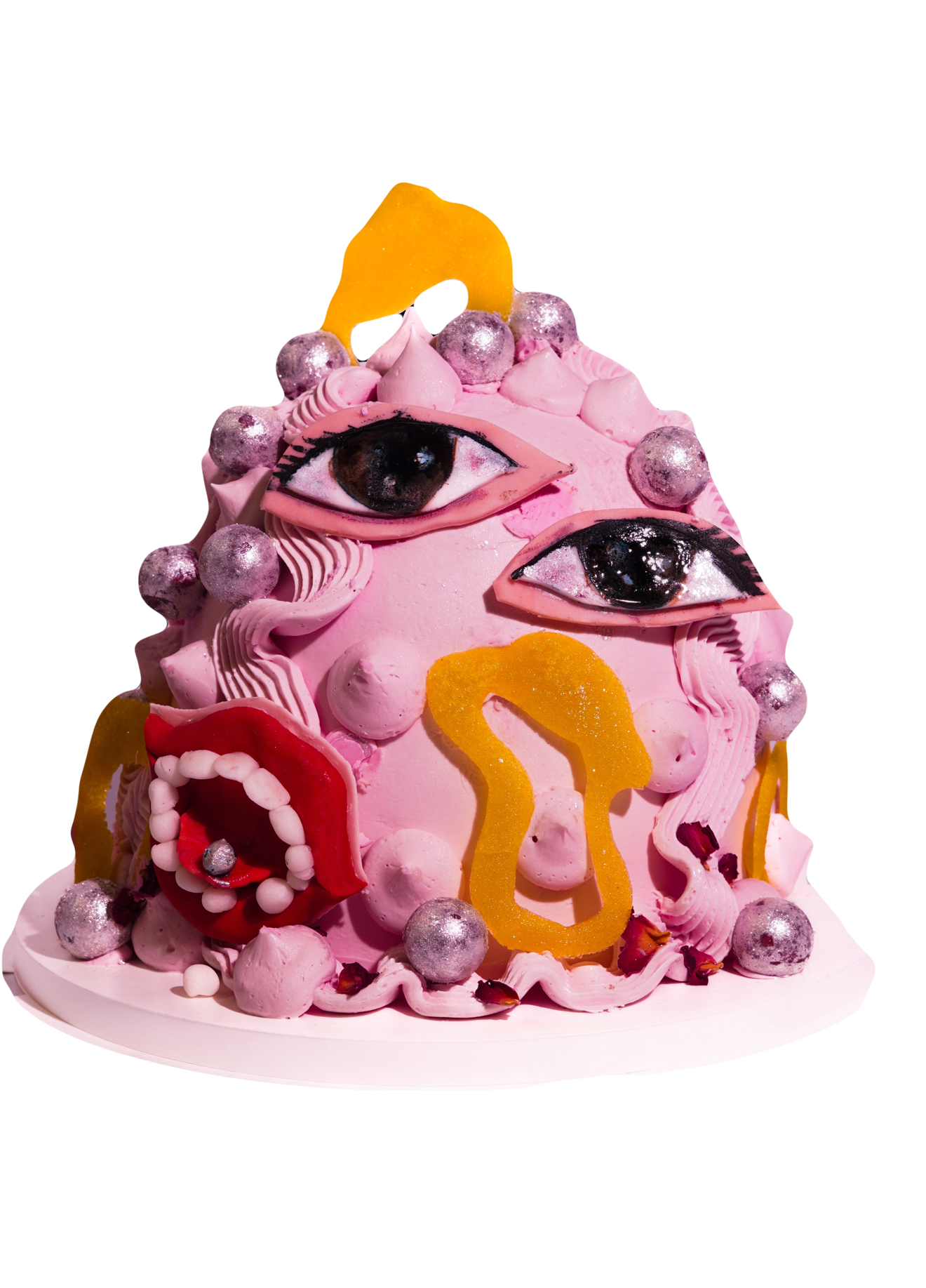 Magnificent 3D cake with intricate design and artistic craftsmanship