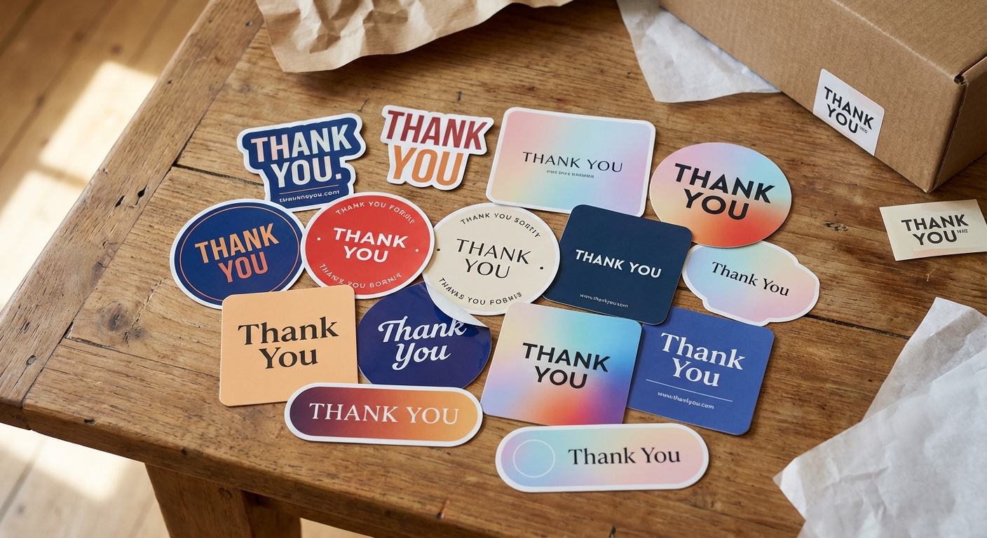 Thank You Stickers