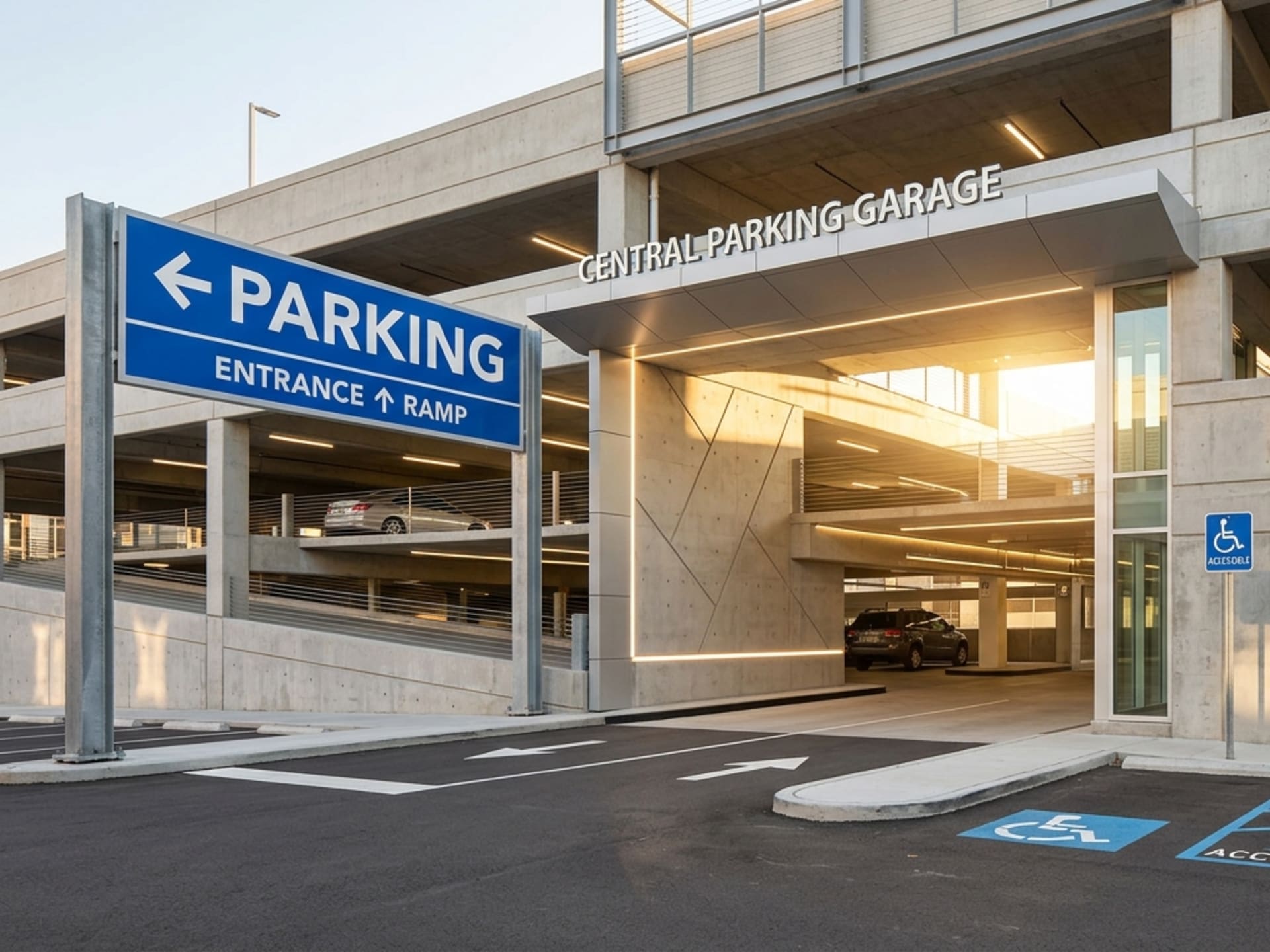 Parking Facility Signs