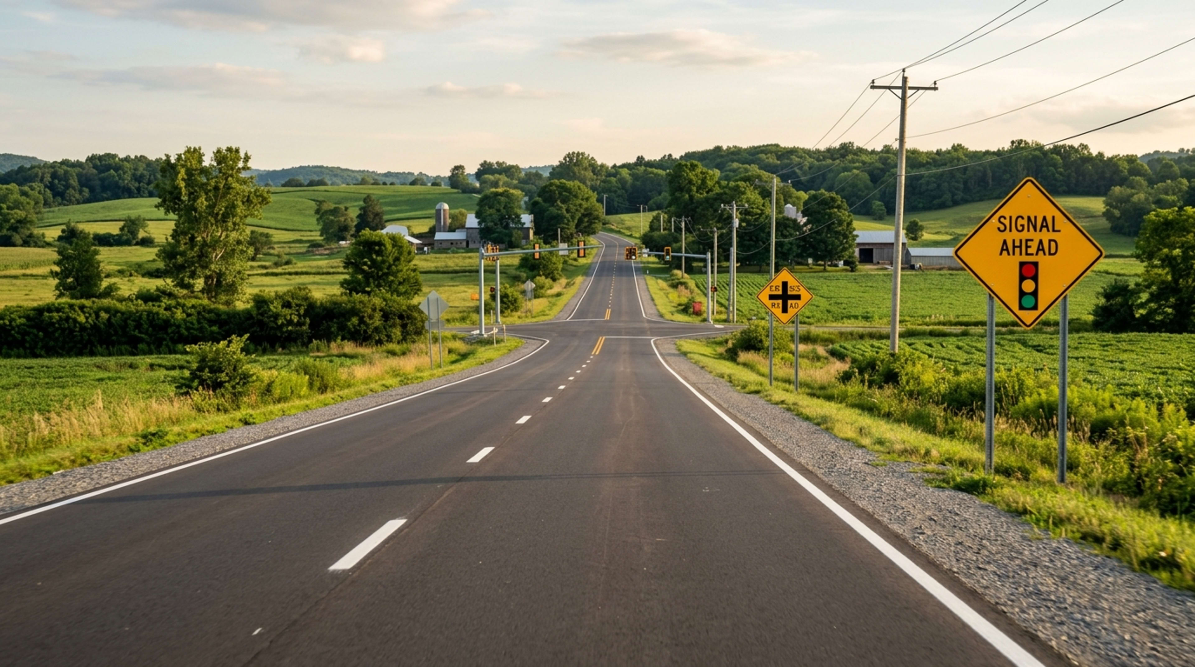 Intersection Warning Signs