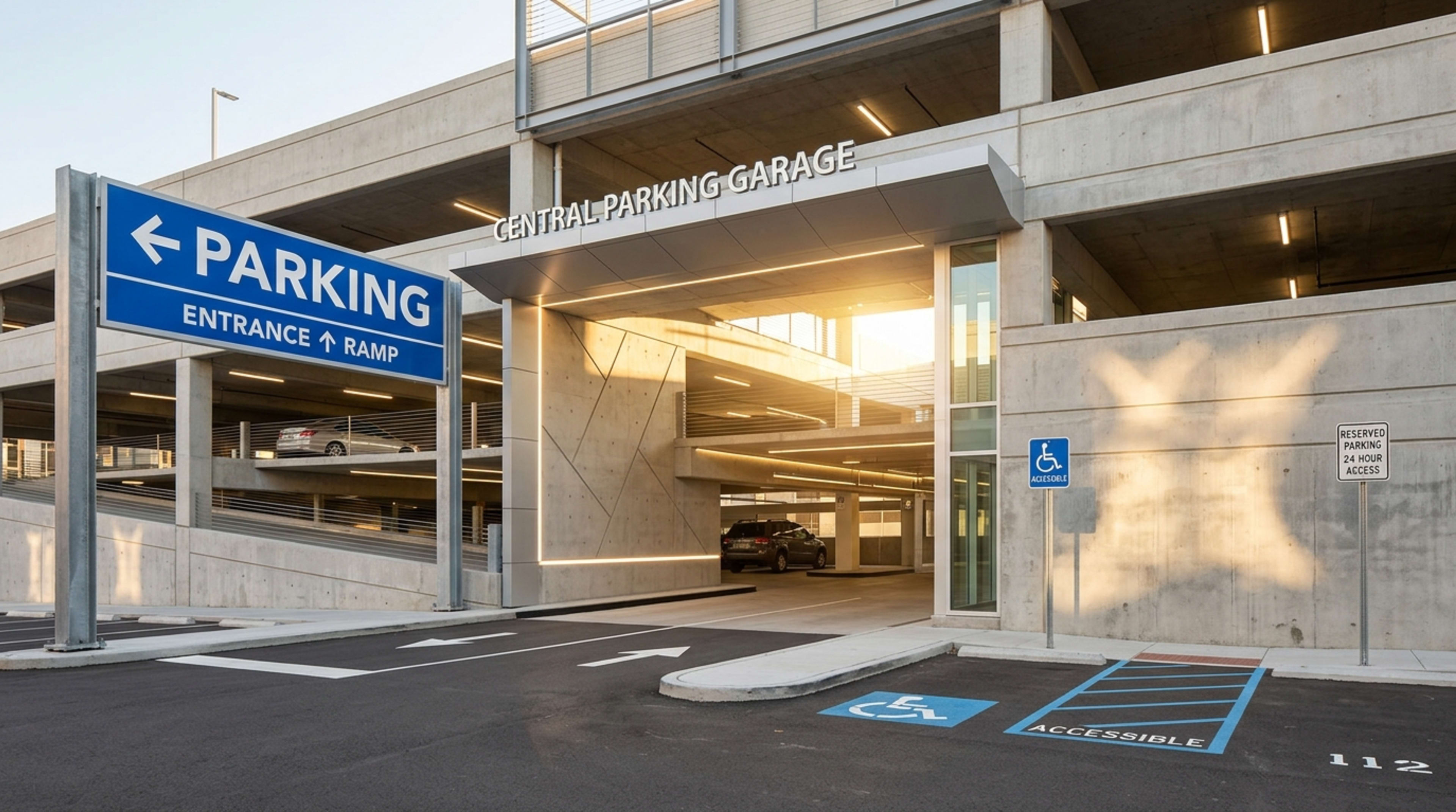 Parking Facility Signs