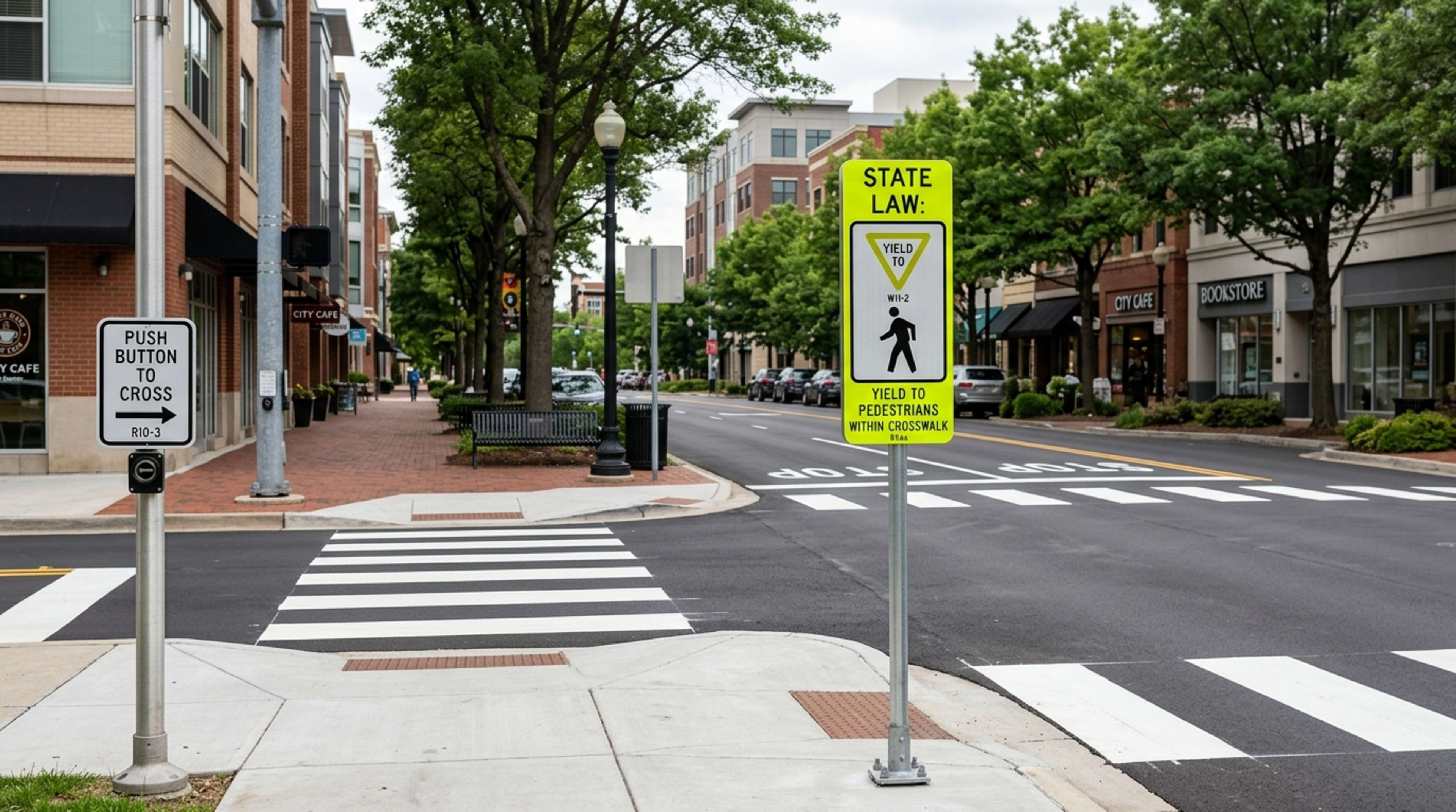 Pedestrian Safety Signs
