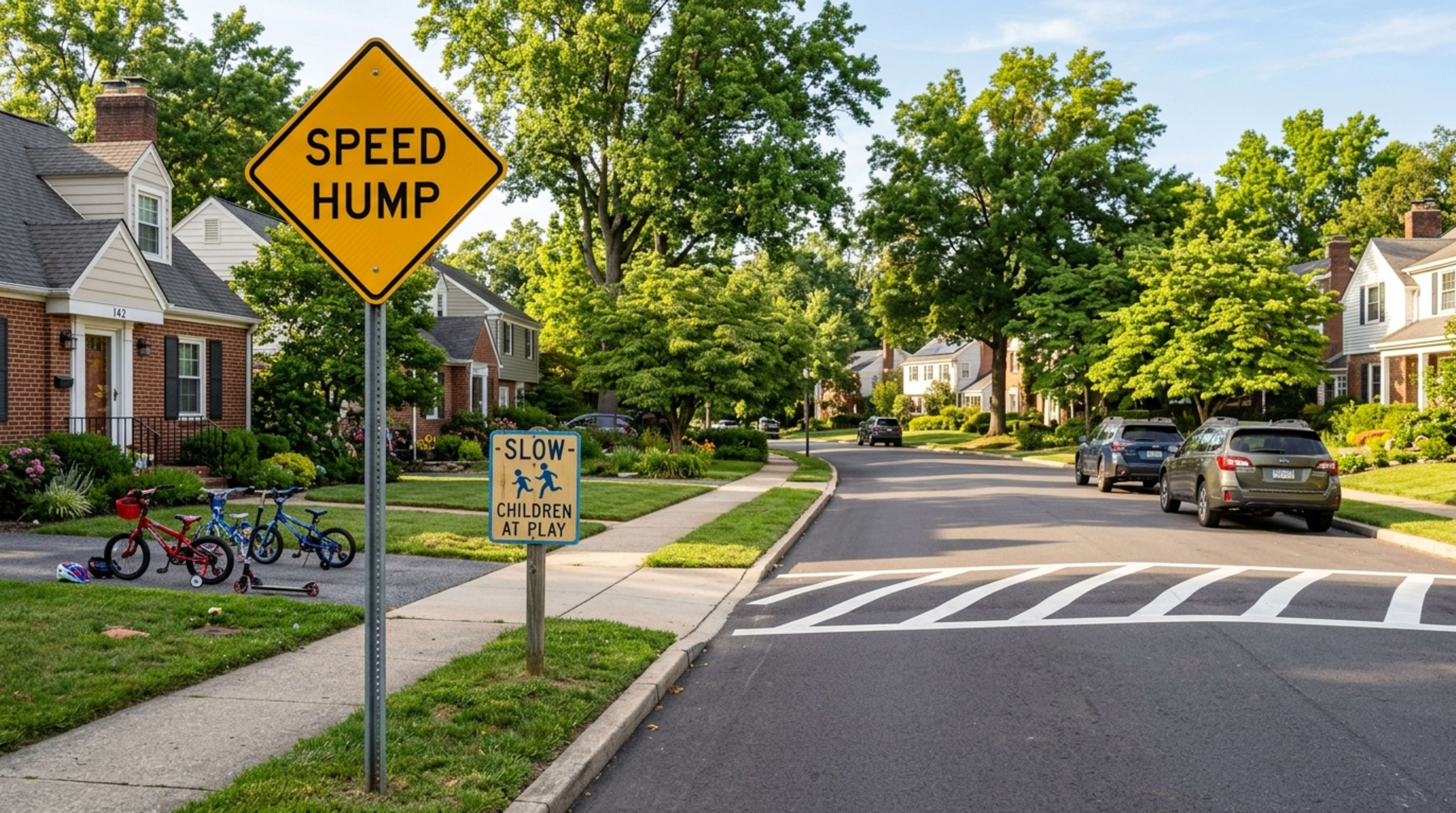 Traffic Calming Signs