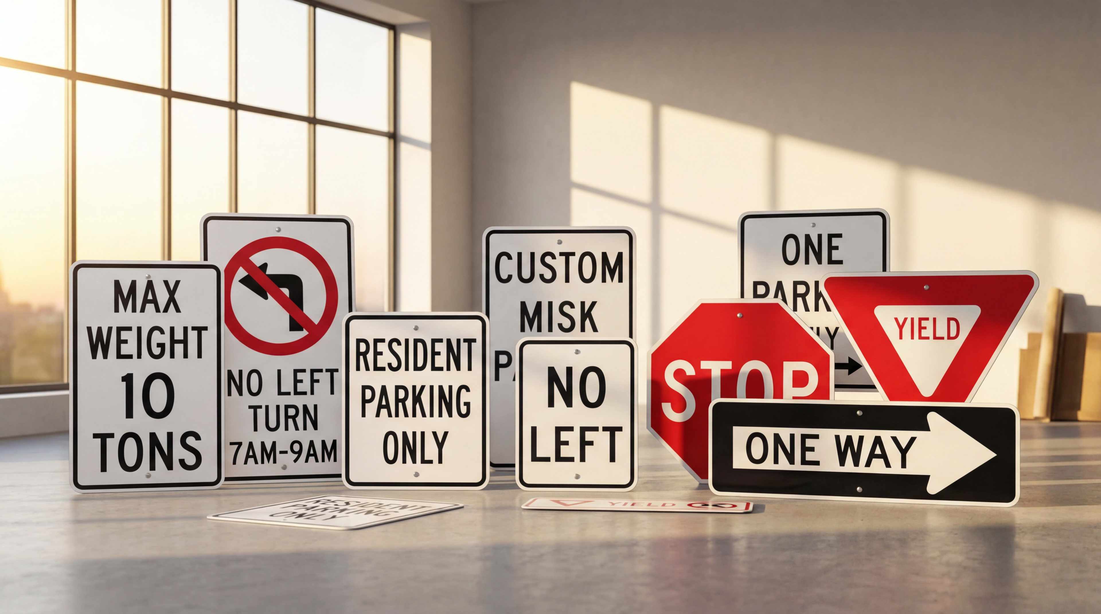Custom Regulatory Signs