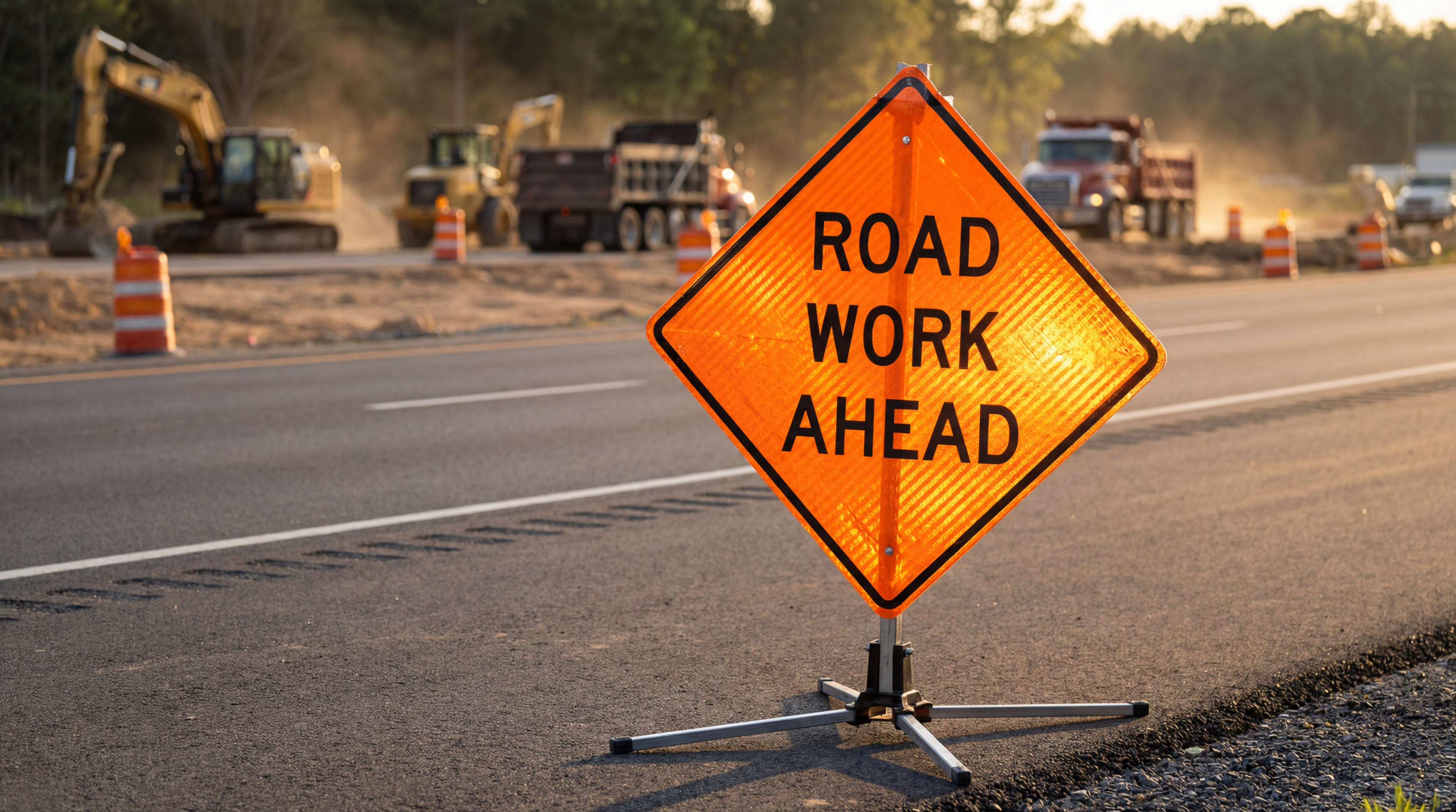 Road Work Signs