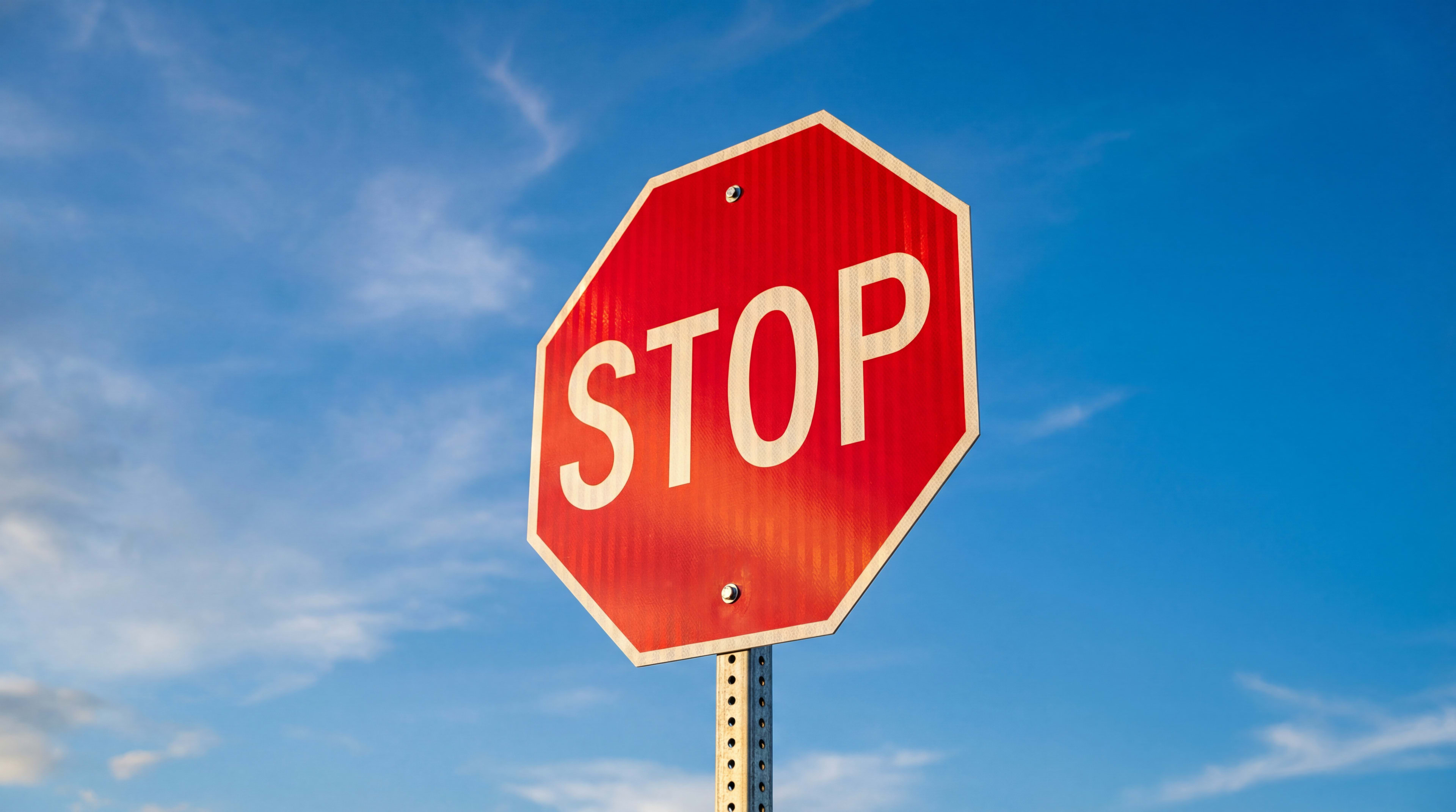 Stop Signs - All Sizes & Grades