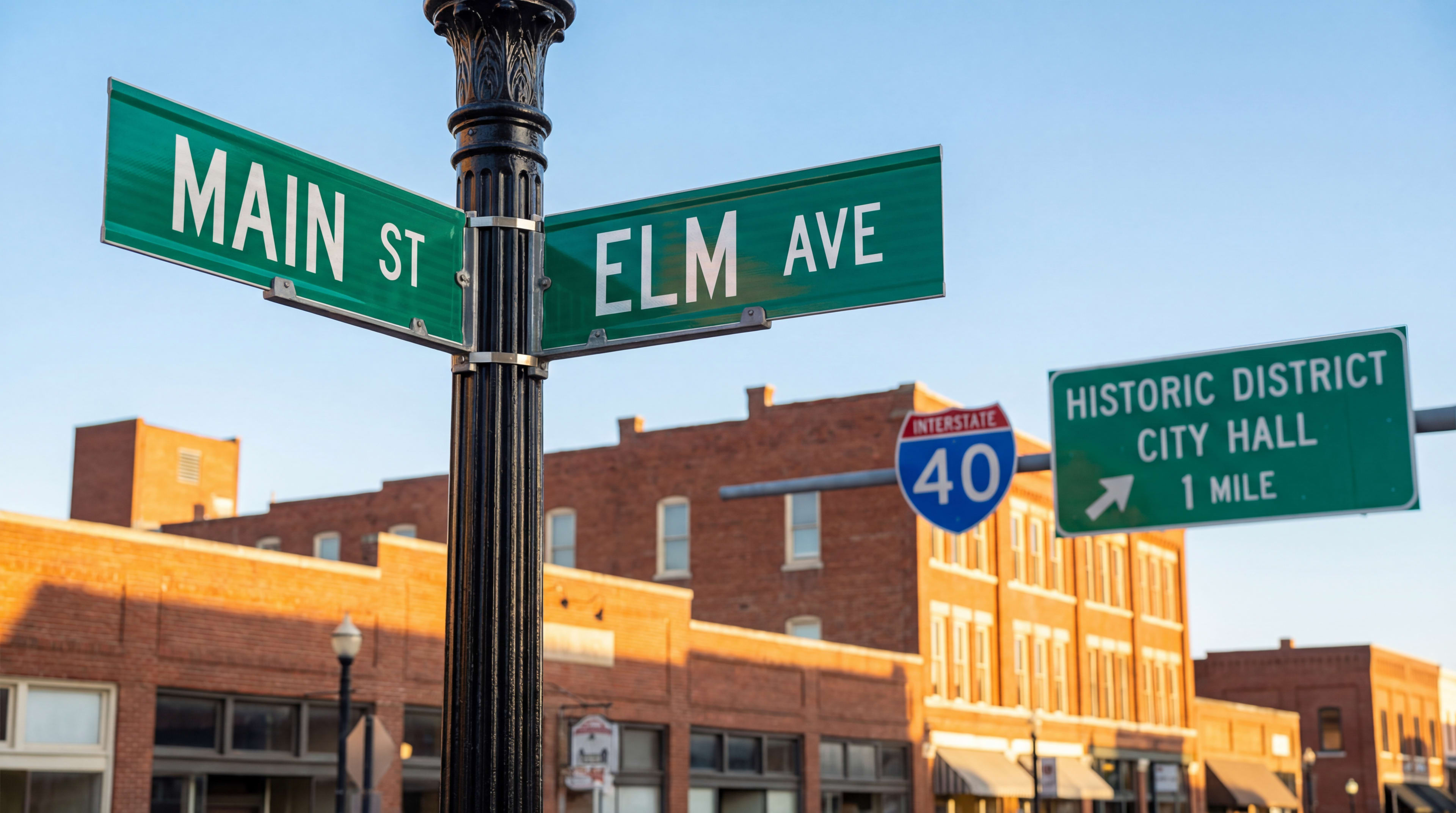 Street Name & Wayfinding Guide Signs