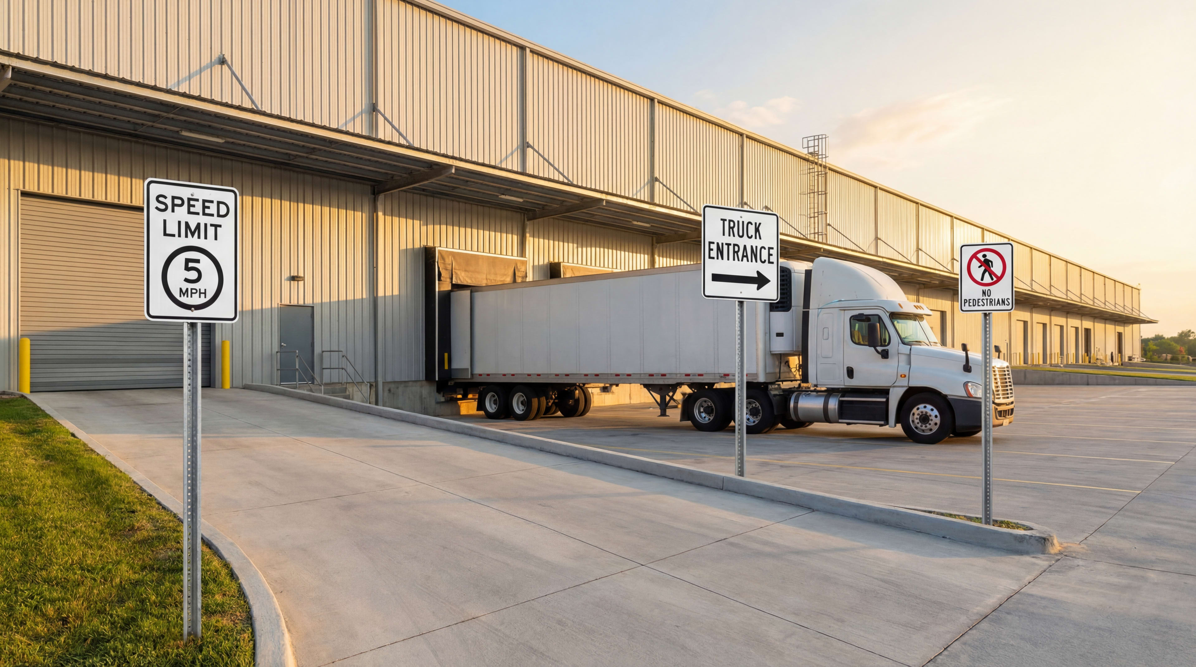 Warehouse & Loading Dock Signs