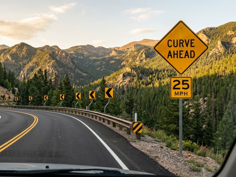 Highway Warning Signs
