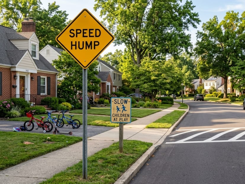 Traffic Calming Signs