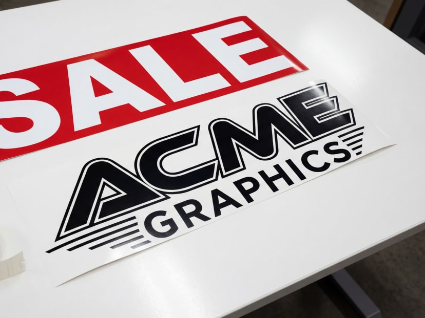 Large Vinyl Stickers