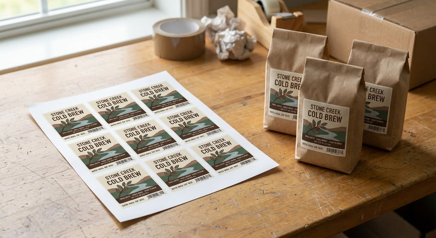 Custom Label Sheets