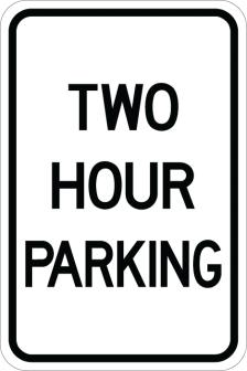 Two Hour Parking - AR-135
