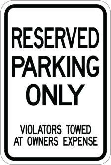 Reserved Parking Violators - AR-144
