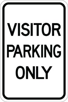 Visitor Parking Only - AR-145
