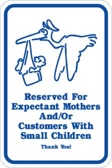 Reserved For Expectant Mothers - AR-150