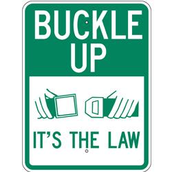 Buckle Up Sign - AR-239