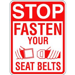 Fasten Your Seat Belt Sign - AR-240