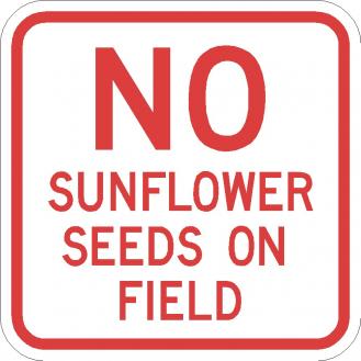 No Sunflower Seeds On Field - AR-248