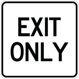 Exit Only - AR-712
