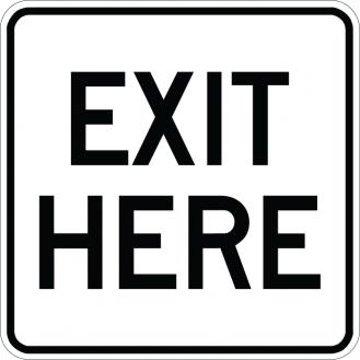 Exit Here - AR-727