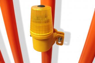 WHI Safeguard Amber Side Mount Safety Lights - BHYR-1405a