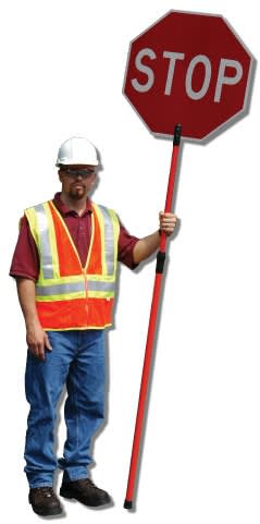 SafeZone Series Stop Slow Signs Paddle - BN-1