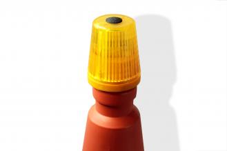 WHI Safeguard Narrow Amber Cone Safety Lights - CSL-1401 - View 2