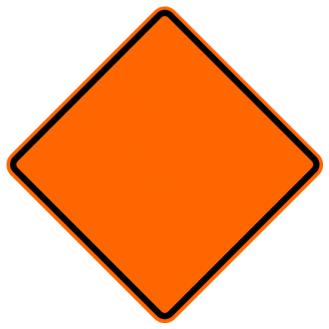 Custom Roll-Up Construction Signs - Custom-RU