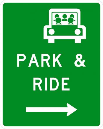 Park & Ride Sign - D4-2