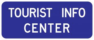 Tourist Info Center Sign - D5-7a