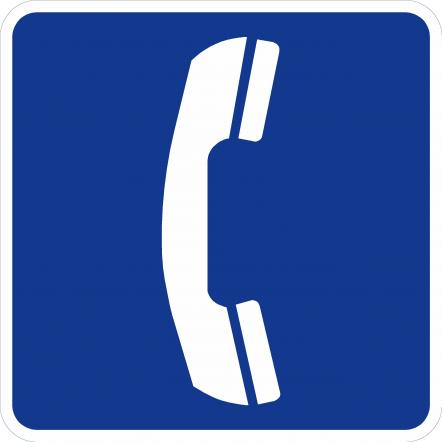 Phone Symbol Sign  - D9-1