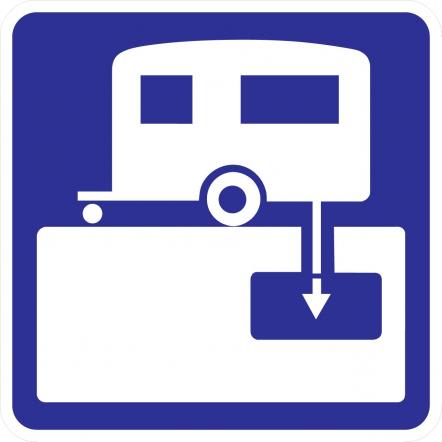 RV Sanitary Station Sign - D9-12