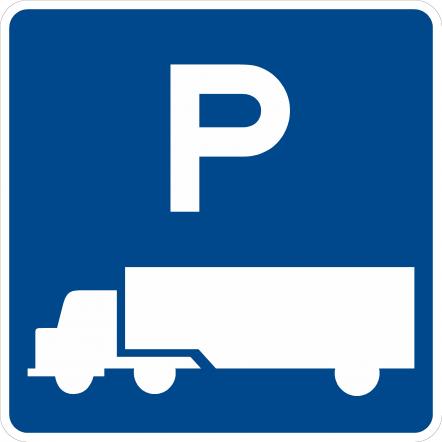 Truck Parking Sign  - D9-16