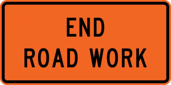 End Road Work  - G20-2