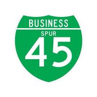Interstate Business Spur Sign - M1-3