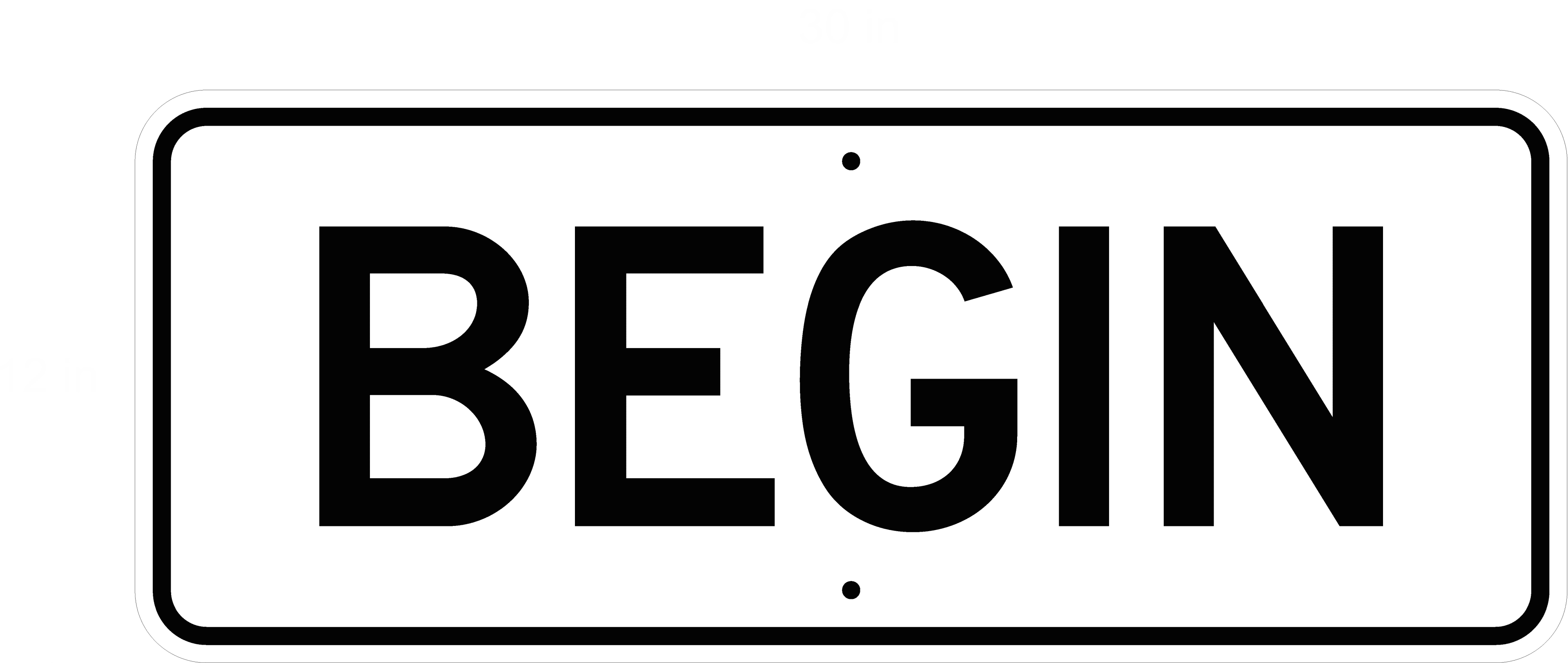 Begin (plaque) - R3-9cP