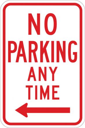 No Parking Any Time Sign - R7-1