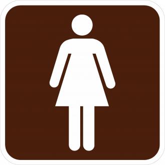 Women's Restroom Sign - RA-100