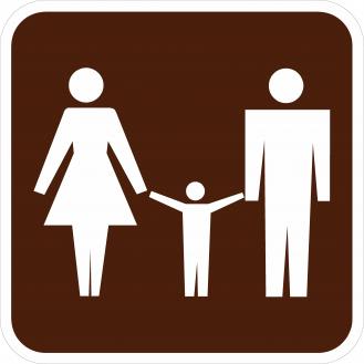 Family Restroom Sign - RA-150