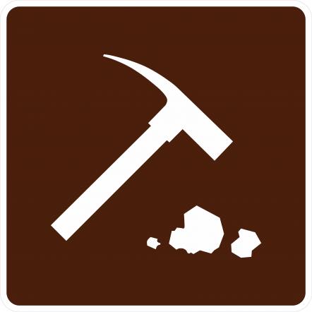 Rock Collecting Sign - RL-060