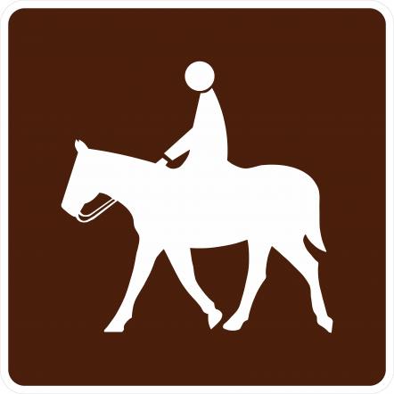 Horse Trail Sign - RL-110