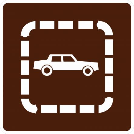 Interpretive Auto Trail Sign - RL-120