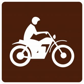 Trail Bike Trail Sign - RL-150