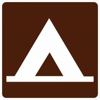Tent Camping Sign - RM-010